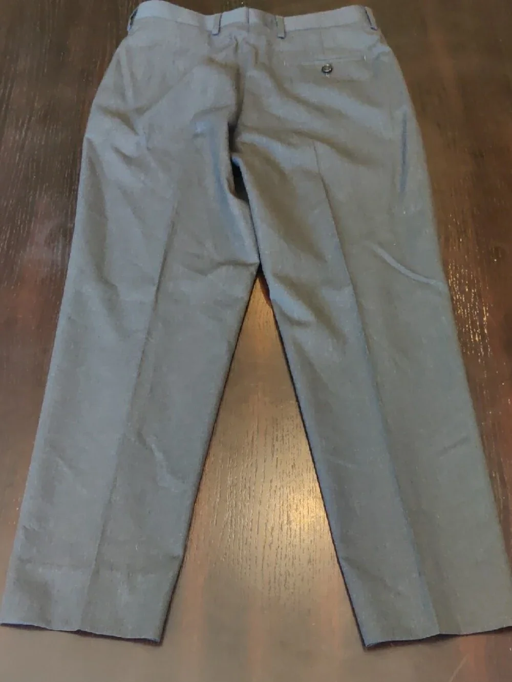 Ralph Lauren Light Gray Pleated Dress Pants for Kids 20R